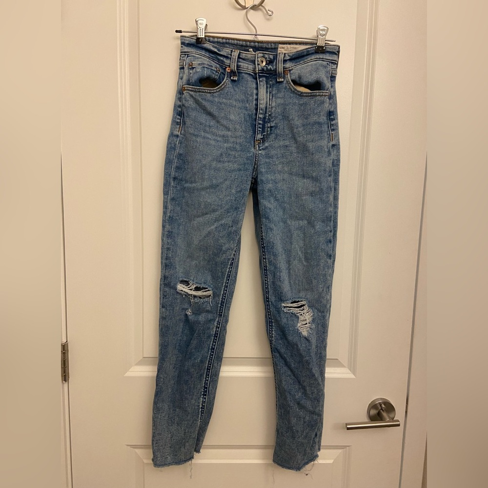 Rag & Bone Nina High-Rise Cigarette Jean